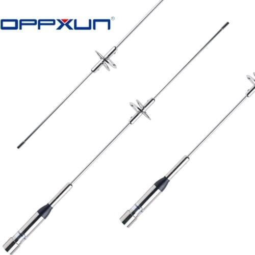 OPPXUN NL-770S Car Radio Antenna for Yaesu ICOM Kenwood Car Walkie Talkie Dual Band VHF/UHF 144/430MHz Antenna PL259 Aerial