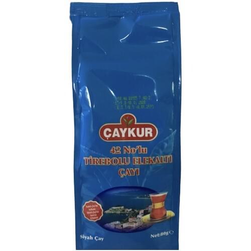 PERFECT DRINKS WITH GREAT TASTE Çaykur Tirebolu 42 Elekaltı Tea 3-pack x 80 gr FREE SHİPPİNG