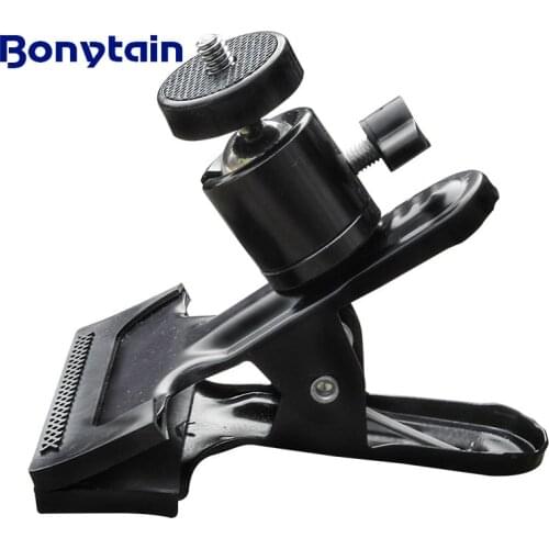 Professional 1/4 Cloud Terrace Camera Clamp Flash Reflector Holder Tripod Mount Metal Clips Camera Photo Studio Accessories
