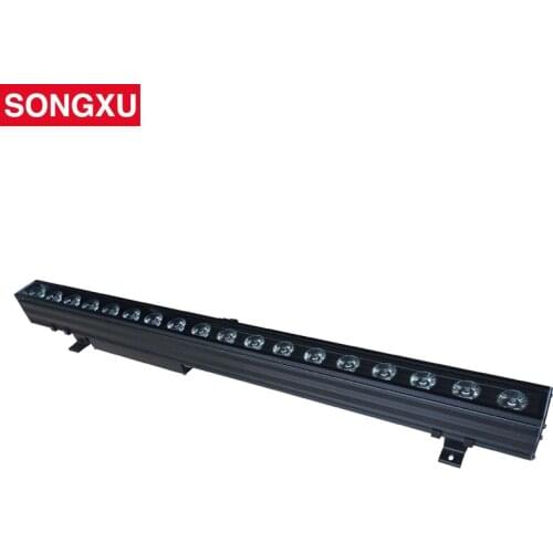 SONGXU 4pcs/lot and 1 flight case packing 180W RGBW LED wall washer light stage equipment/SX-WL1810