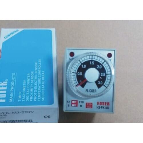 Taiwan new original FOTEK Time Relay H3-FK-M3-220V