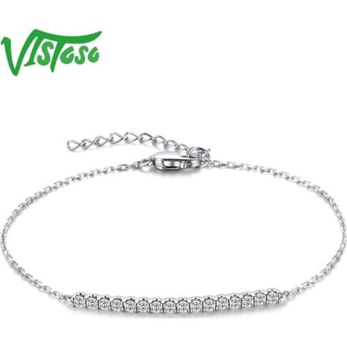 Браслеты из камней VISTOSO China At AliExpress
