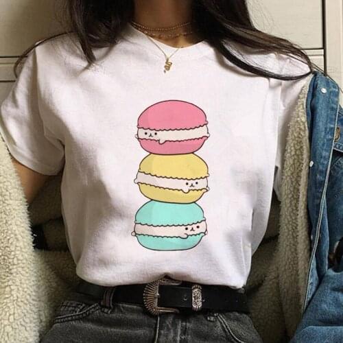 Graphic Cute Cartoon Tshirt Nutella Women T Shirt Korean Style Top Tees Female 90s Harajuku Ullzang Fashion T-shirt