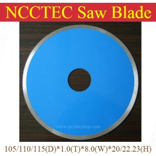 [1mm thickness] 4'' Diamond WET saw Blade for cutting seams of marble and granite | 100mm ultra thin slim