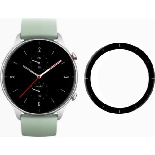 3D Curved Full Edge Soft Protective Film Cover Protection For Amazfit GTR2 E/GTR 2E Sport Watch Smartwatch Screen Protector Case