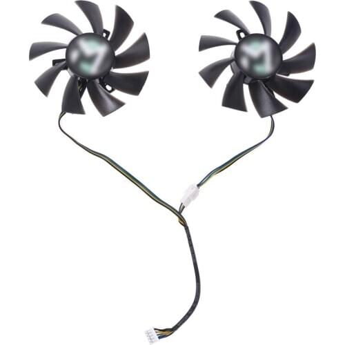 85MM Ball Bearing durable GPU Cooler Fan For Maxsun GTX1060 GTX1070Ti GTX1070 Palit GTX1080 Dual Graphics Cards fan