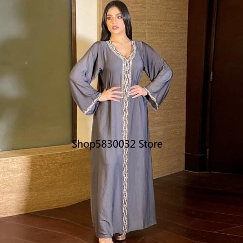 Abaya Kaftan Dubai Turkey Arabic Muslim Hijab Jalabiya Dress Islam Abayas Dresses For Women Robe Femme Vestidos Caftan Marocain