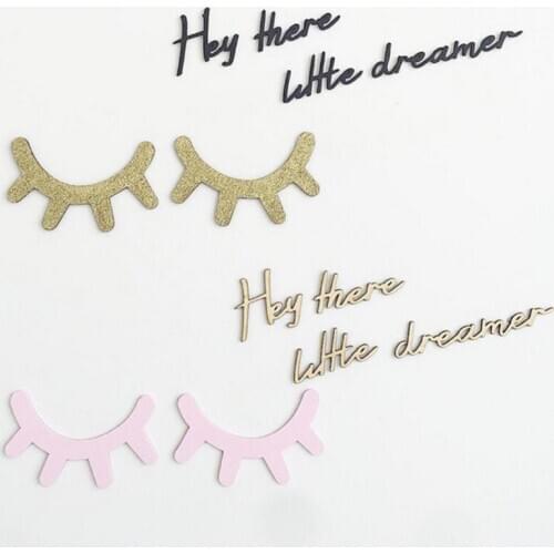 Baby Room Decor Bed Bumper INS Nordic Macaron Color Eyelash Baby Bedding For Boy Girl Wall Hanging Room Decoration Photography