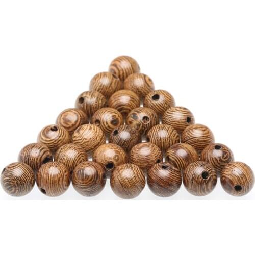 Wooden beads bulk spacer beads DIY jewellery making 8 10 mm round wooden beads with decorative crafts