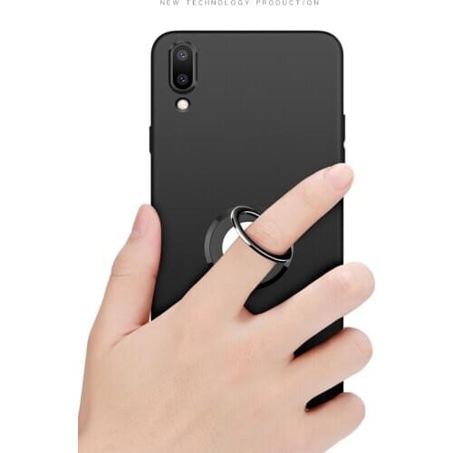 For LG Velvet 5G Case For LG Velvet 5G Luxury Magnetic Ring Holder Bracket Phone Cases For LG Velvet 5G Capa