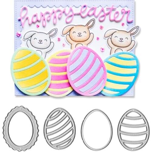 Julyarts Eggs Dies Scrapbooking Dies Metal Craft Supplies For DIY Embossing Cards Decorative Crafts Supplies