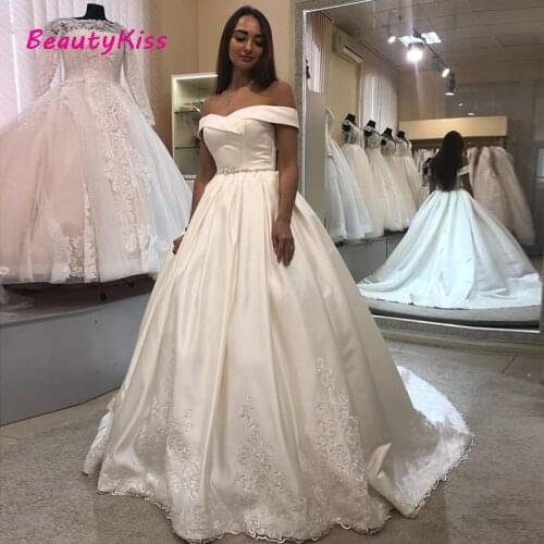 Атласные свадебные платья KapokBanyan China At AliExpress