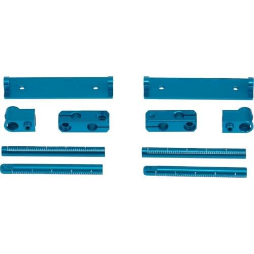 Killerbody Front and Rear Body Mounts Stealth CNC for 1/10 Traxxas Axial HSP HPI RC Touring Drifting Car