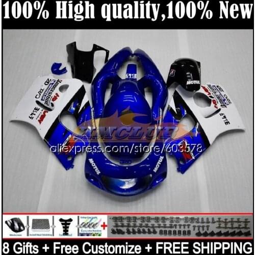 Body For SUZUKI SRAD GSX-R600 GSXR 750 600 0CL.16 GSXR750 96 97 98 99 00 GSXR600 1996 1997 1998 1999 2000 Fairings Factory blue