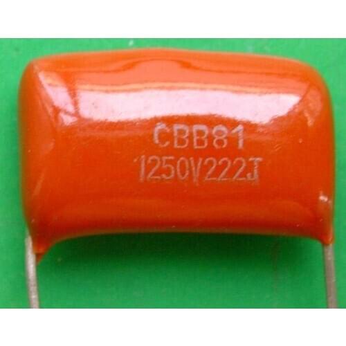1250V 222 272 332 392 472 682 822 CBB81 Metallized Polypropylene Film Capacitor