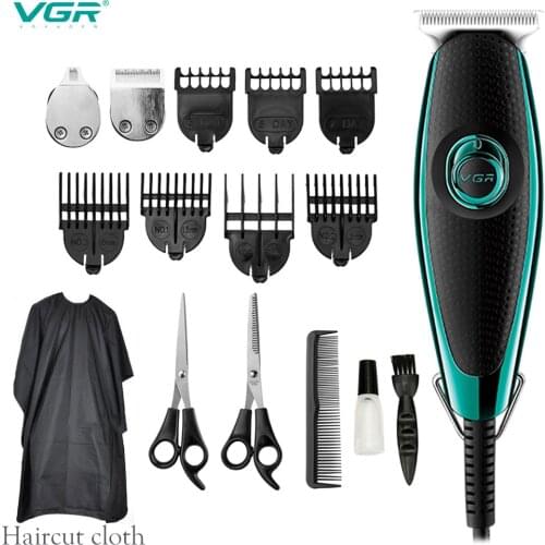 VGR V-099 Mens Powerful Electric Hair Clipper Professional Barber Hair Clipper 3 Cutter Head Hair Trimmer Hair Cutting Machine