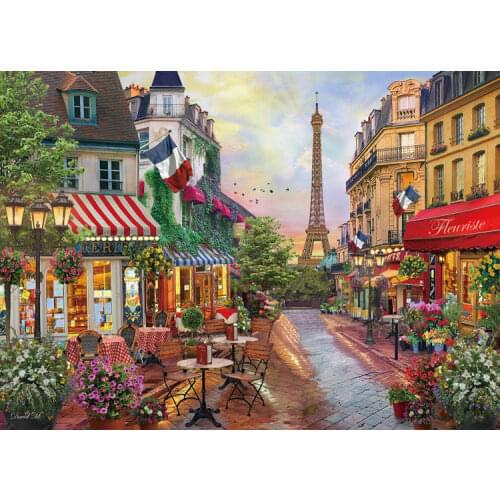 Enchanting city and town scener Needlework,sets Cross stitch Handmade 14CT Canvas DIY,Cross-stitch kits,For Embroidery Arts Home