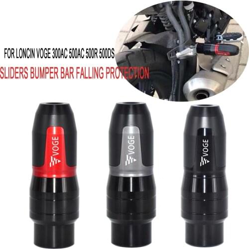 For Loncin Voge 300AC 200AC 500AC 500DS 500R Motorcycle Voge 300AC Sliders Bumper Bar Falling Protection