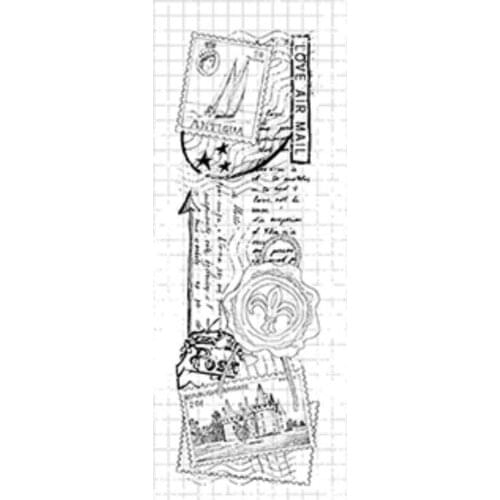 Retro Transparent Clear Silicone Stamp/Seal for DIY scrapbooking/photo album Decorative B0322