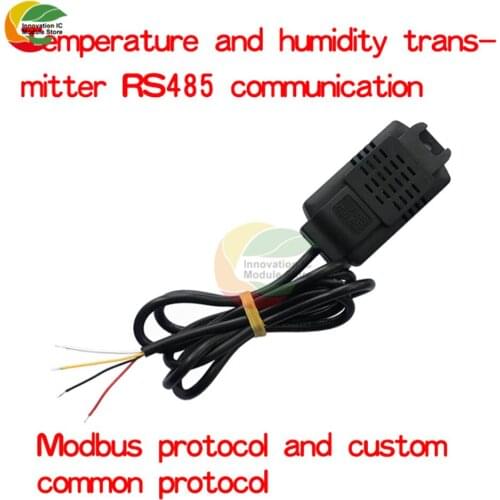 Ziqqucu RS485 High Precision SHT20 Temperature Humidity Sensor Module Temperature Humidity Monitor Transmitter Sensor Probe