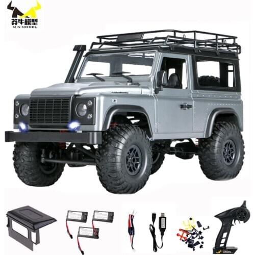 WPL 1/12 MN99S RC Truck Car 4WD 2.4G RTR Version Rock Crawler Upgraded MN D90 Defender Remote Control Car 1:12 Toys For Children