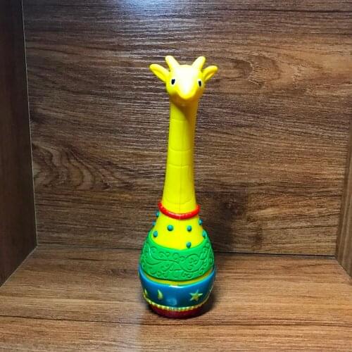 YLB 2018 high quality new percussion sand hammer cartoon plastic toy giraffe good inspiration smart gift baby toys bebek oyuncak
