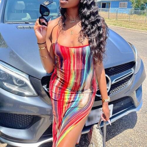 Printed Sexy Backless Long Beach Spring Summer Autumn Clothes Dress For WomenS Vetement Femme 2021 Vintage Casual Dress Female