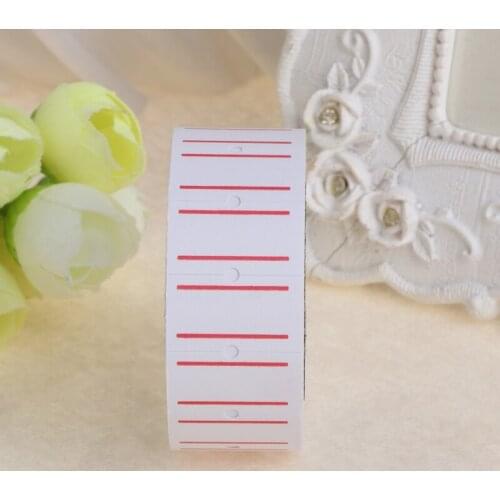 1 Roll(500 Labels) White Self Adhesive Price Label Tag Sticker Office Supplies