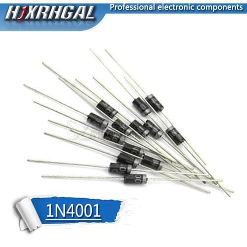 1PCS Rectifier Diode IN4001 1A 50V DO-41 1N4001 hjxrhgal