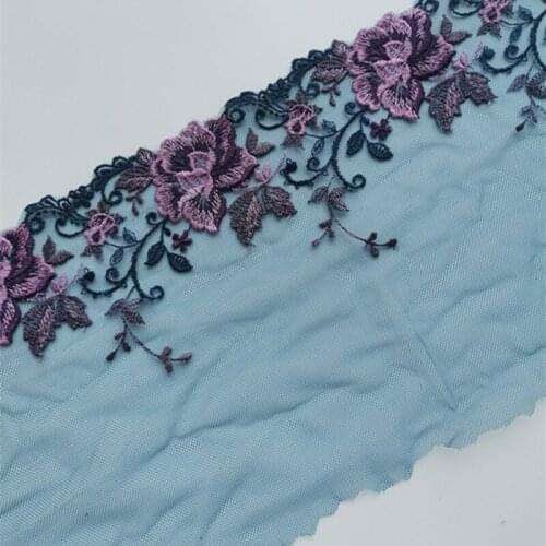 10Meters Handmade DIY Clothing Accessories Wedding Floral Edge Embroidery Lace Fabrics Curtains Sofa Sewing Lace Trim Hot