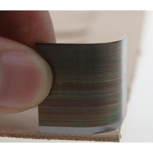 10pcs/lot wallet bag corner round hand punch tool Manual belt round cut sets DIY leather craft Supplies