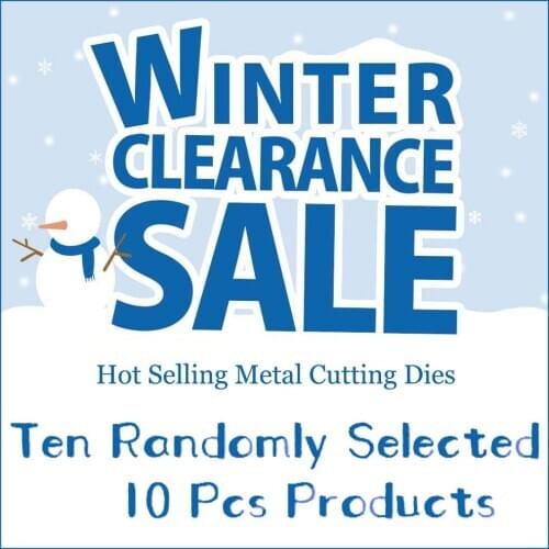 Low Price Promotion Cut Dies 10Pcs Basic Model Metal Cutting Dies Scrapbooking Album Papercraft Handmade Card Stencil Dies 2020