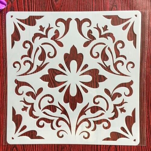 30 * 30 cm diy craft mandala stencil for woodcut painting, scrapbook wall art stamping decoration album embossed paper card