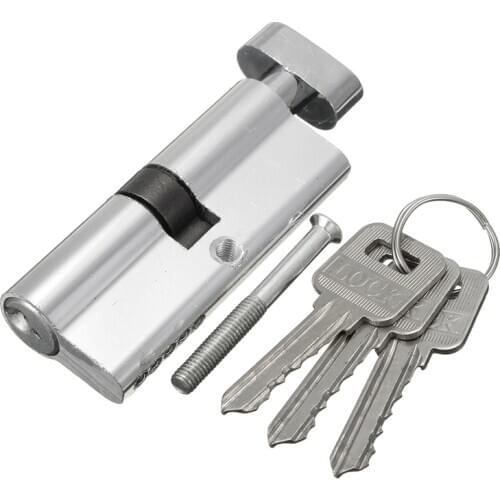 Cylinder Hardware Indoor Aluminum Home Security Gate Door Lock Code With 3 Keys Lock Cylinder For Home Office Room