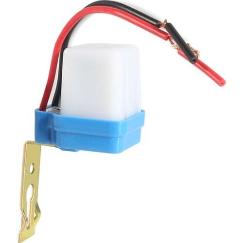 Automatic Auto On Off Photocell street Light Switch DC AC 220V 50-60Hz 10A Photo Control Photoswitch Sensor Switch