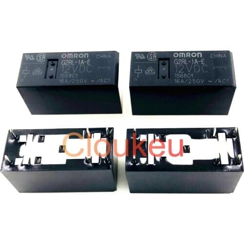 Relay G2RL-1A-E-12VDC 24VDC 16A 6pin
