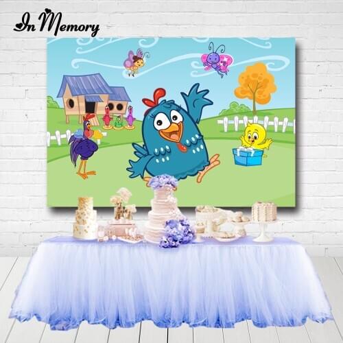 InMemory gallinero exterior Backgrounds For Photo Studio Galinha pintadinha Clouds Sky Farm Cottage Yard Fence Backdrop 7x5ft