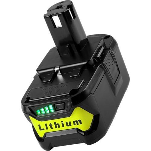 3.0Ah/4.0Ah/5.0Ah 18V Li-ion Battery for Ryobi ONE+ P108 P107 P122 P104 P105 P102 P103 Cordless Drills Power Tools Battery Pack