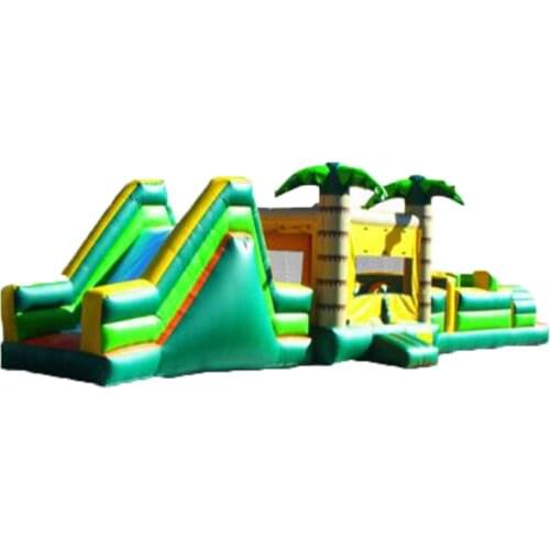 Outdoor playground inflatable amusement equipment inflatable obstacle course