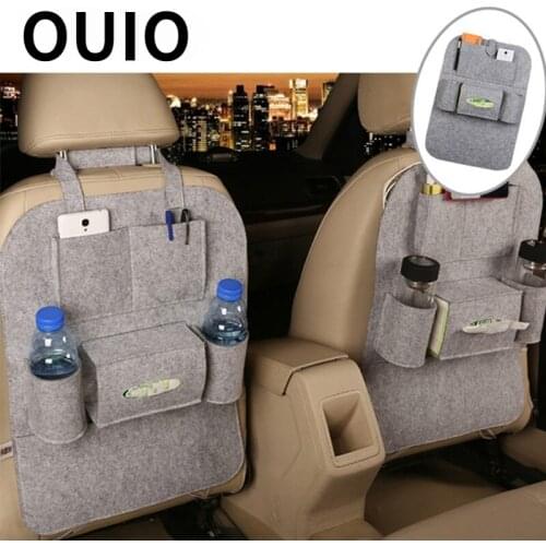 OUIO 1PC Auto Car Back seat storage bag Net Auto For Honda Civic Accord Fit Subaru Impreza Forester XV Nissan Qashqai Juke Tiida