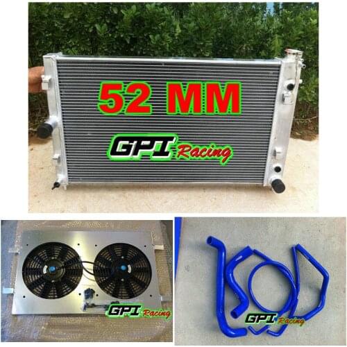 Radiator + shroud + fan + hose for HOLDEN Commodore VZ LS1 LS2 SS V8 04-06