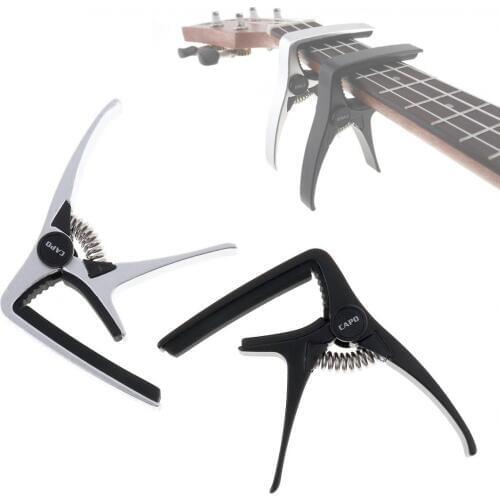 Sale Durable Guitar Capo Spring Quick Change Clamp Aluminium Material Guitar Accessory for Guitar Ukulele