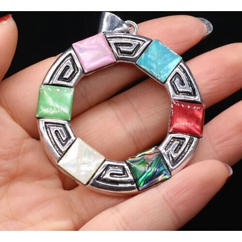 Charms Tibetan Silver Color Alloy Pendant Reiki Heal Religious Jewelry Making DIY Pendant Necklace for Women Gift