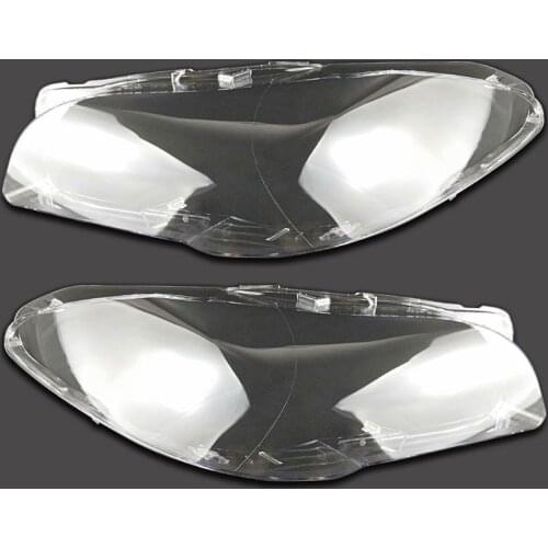 Car Headlight Lens Lamp Cover Lamp Shell For F10 F18 520 525 535 2010-2017 2Pcs