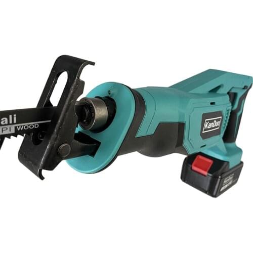 21V High power cordless reciprocating saw Electric reciprocating saw Cordless saber saw Metal wood cutting saw