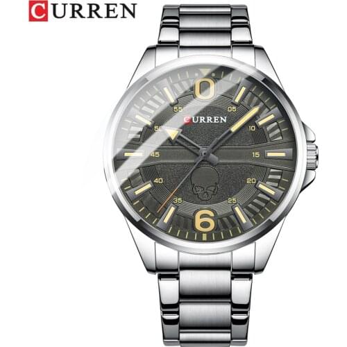 CURREN Men Quartz Wristwatches New Luxury Casual Brand Watches for Male Creative Design Clock Relogio Masculino