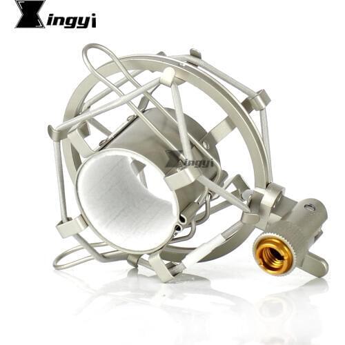 Metal Spider Microphone Holder Shock Mount Clip Mic Stand Shockmount Shockproof Suspension For MXL TEMPO R144 V69M V67G V87 V67I