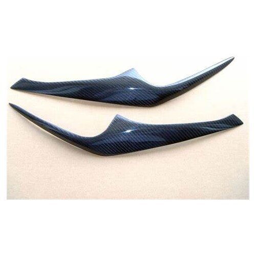 Carbon Fiber Headlight Eyelids Eyebrows for 2003-2006 Hyundai Coupe Tiburon