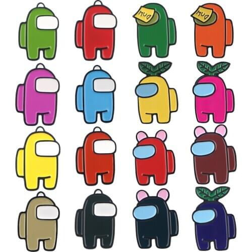 P5913 Dongmanli Game Astronaut Hard Enamel Pins Badge Brooch Backpack Bag Collar Lapel Decoration Jewelry Gifts for Friends