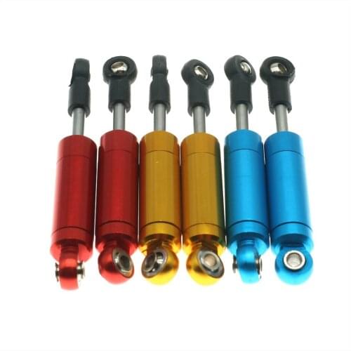 Alloy front and rear shock absorber oil filled type for rc hobby model car 1-14 Wltoys 144001 buggy option parts hop-ups parts